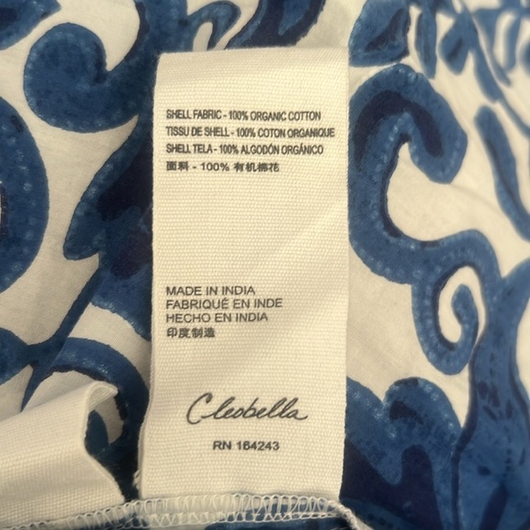 CLEOBELLA 100% Organic Cotton Reza Midi Dress Size M NWT - Picture 12 of 12